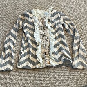 Mustard pie girls cardigan size 4